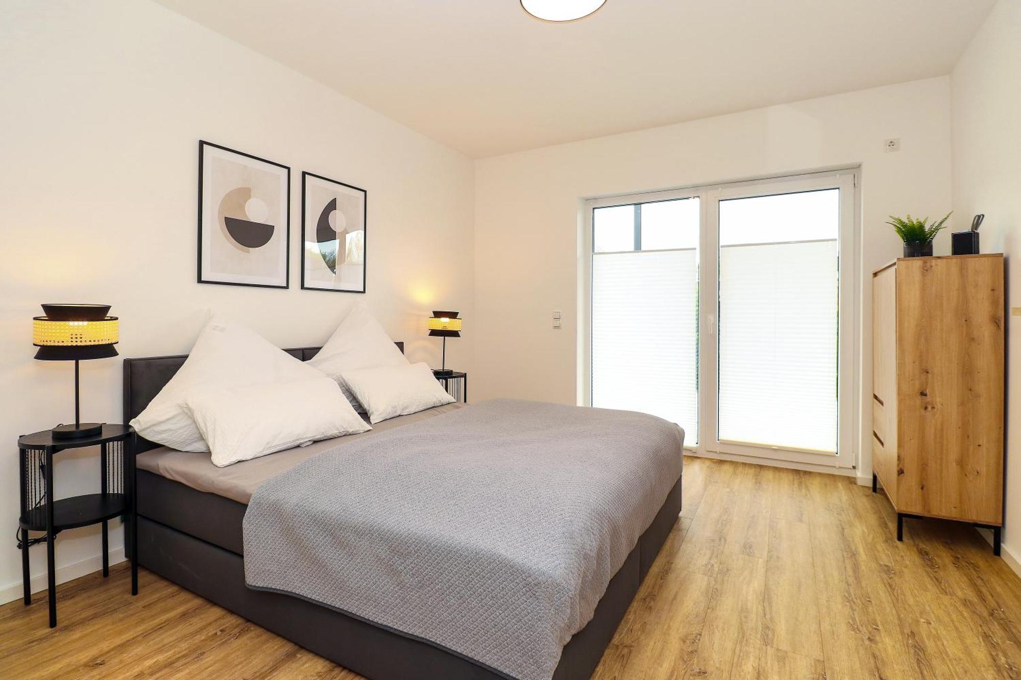 Lightplace - Moderne Apartments In Braunschweig - Balkon - Netflix - Am Kanal Esterno foto