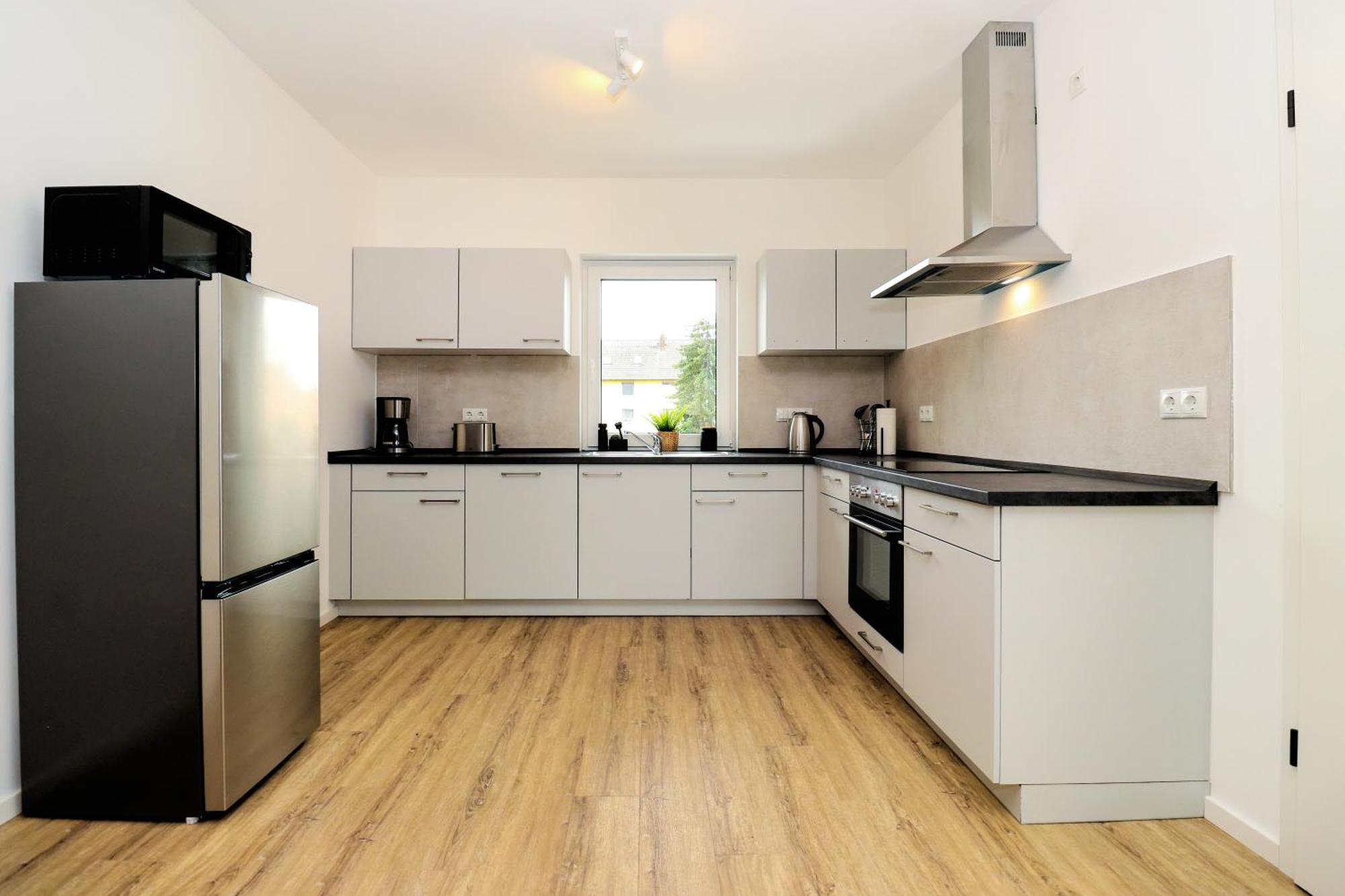 Lightplace - Moderne Apartments In Braunschweig - Balkon - Netflix - Am Kanal Esterno foto