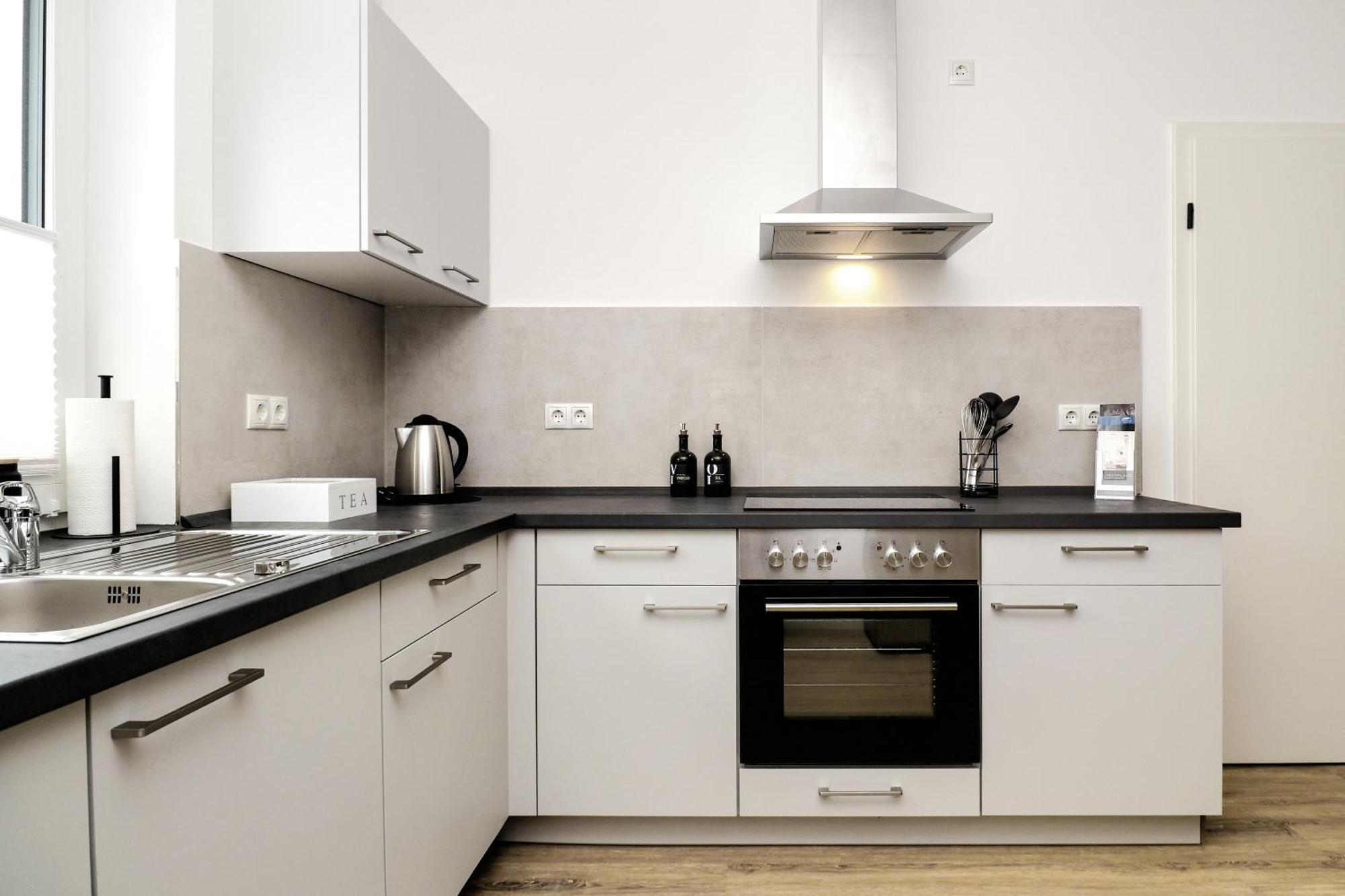 Lightplace - Moderne Apartments In Braunschweig - Balkon - Netflix - Am Kanal Esterno foto