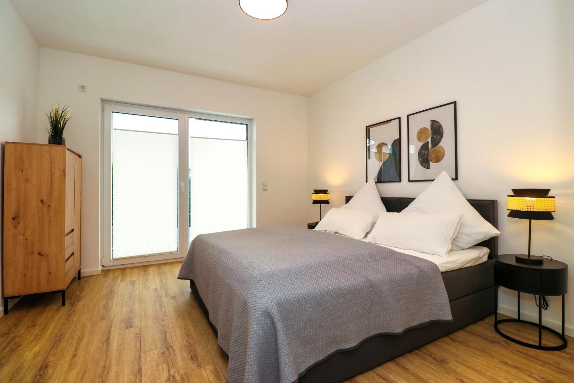 Lightplace - Moderne Apartments In Braunschweig - Balkon - Netflix - Am Kanal Esterno foto